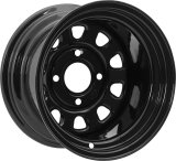 ITP Delta Steel Black Wheels 12x7 Itp Delta, - 12X7 thumbnail 2