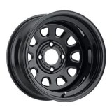 ITP Delta Steel Black Wheels 12x7 DELTA, BLACK - 12X7 thumbnail 1