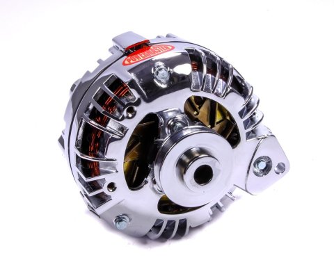 Powermaster Retro Alternators 17519 Alternator, External Regulator, 95 Amp, Chrome Plated, Chrysler, Dodge, Plymouth, Each thumbnail 4