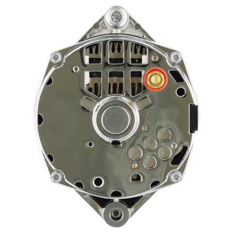 Powermaster Street Alternators 37294 Alternator, Internal Regulator, 150 Amp, Chrome Plated, Buick, Oldsmobile, Pontiac, Chevy, GMC, Each thumbnail 4