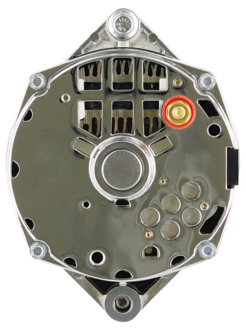 Powermaster Street Alternators 37294 Alternator, Internal Regulator, 150 Amp, Chrome Plated, Buick, Oldsmobile, Pontiac, Chevy, GMC, Each thumbnail 8