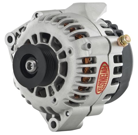 Powermaster Street Alternators 48206 Alternator, Internal Regulator, 165 Amp, Natural, Cadillac, Chevy, GMC, Each thumbnail 7