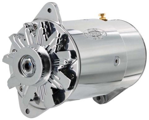 Powermaster PowerGEN Alternators 282051 Alternator, PowerGEN, Internal Regulator, 90 Amp, 12 V, Polished, Each thumbnail 6