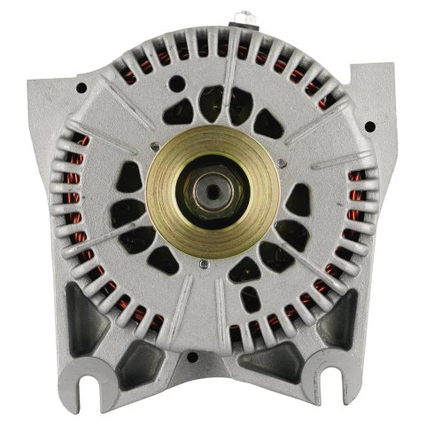 Powermaster Street Alternators 47781 Alternator, Internal Regulator, 200 Amp, Natural, Ford, 4.6, Each thumbnail 1