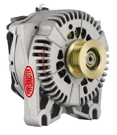 Powermaster Street Alternators 47781 Alternator, Internal Regulator, 200 Amp, Natural, Ford, 4.6, Each thumbnail 5