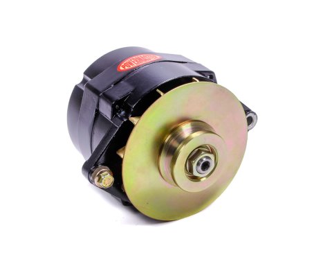 Powermaster Street Alternators 57294 Alternator, Internal Regulator, 150 Amp, V-Belt, Black Powdercoated, Buick, Oldsmobile, Pontiac, Chevy, GMC, Each thumbnail 4