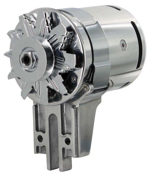 Powermaster PowerGEN Alternators 282021 Alternator, PowerGEN, Internal Regulator, 90 Amp, 12 V, Polished, Each thumbnail 5