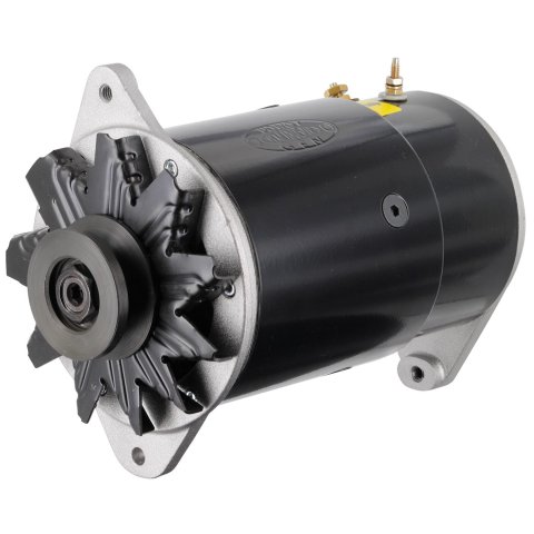 Powermaster PowerGEN Alternators 82051-2 Alternator, PowerGEN, Internal Regulator, 90 Amp, 12 V, Black Powdercoated, Each thumbnail 3