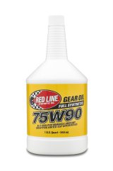 75W90 Red Line GL-5 Gear Oil 57904 Lube, Transmission Fluid and Oil, 75W90, Limited Slip, Synthetic, 1 qt., Each thumbnail 1