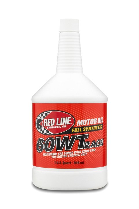 20w60 Red Line 60WT Drag Race Oil 10604 Engine Oil, Oil, 20W60, Synthetic, 1 qt., Each thumbnail 1
