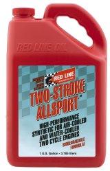 Red Line All Sport Two-Stroke Oil 40805 Motor Oil, Two-Stroke, Synthetic, 1 gallon, Each thumbnail 1