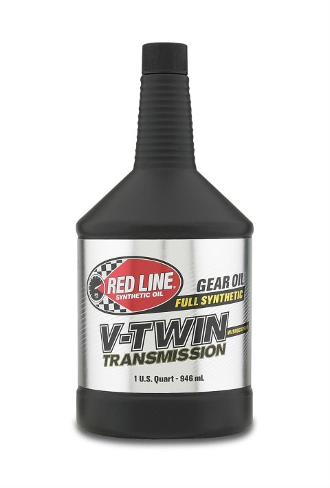 75W90 Red Line V-Twin Transmission Oil With ShockProof 42804 Oil, V-Twin, Motorcycle, 75W90, Synthetic, 1 qt., Each thumbnail 2