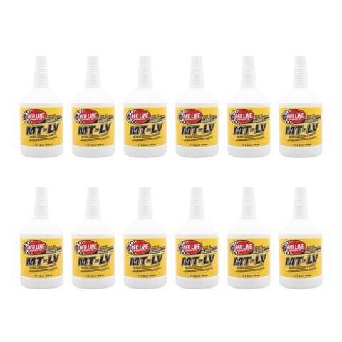70W75 Red Line MTLV GL-4 Gear Oil 50604 Oil, GL-4, Synthetic, 70W75, Limited Slip Additive, 1 qt., Each thumbnail 2