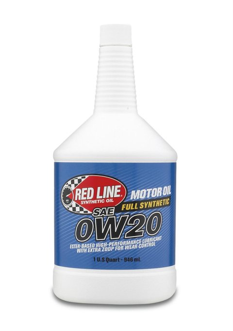 0w20 Red Line Synthetic Motor Oil 11804 Engine Oil, 0W20, Synthetic, 1 qt., Each thumbnail 1