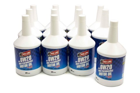 0w20 Red Line Synthetic Motor Oil 11804 Engine Oil, 0W20, Synthetic, 1 qt., Each thumbnail 2