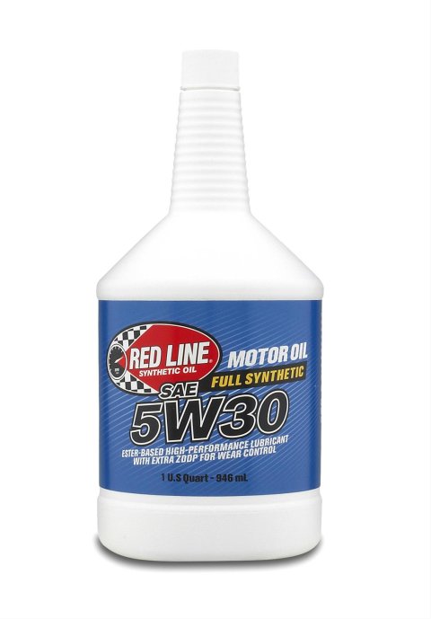5w30 Red Line Synthetic Motor Oil 15304 Engine Oil, 5W30, Synthetic, 1 qt., Each