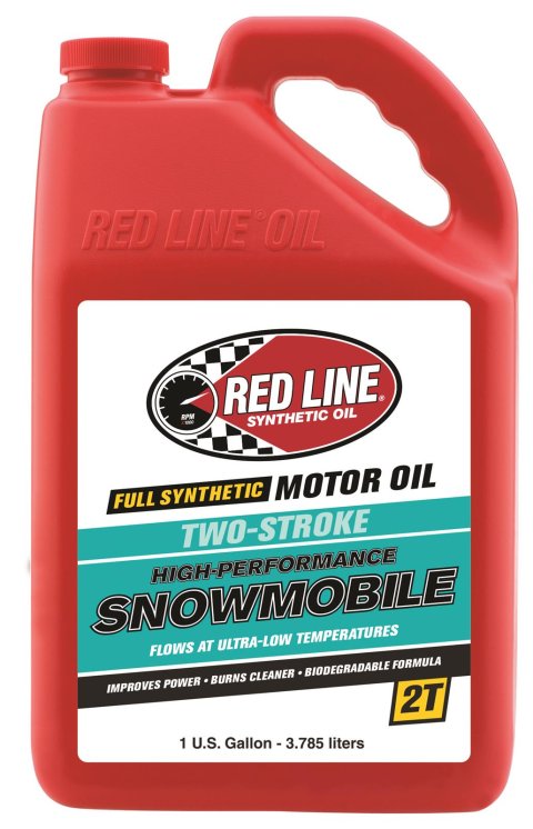 Red Line Two-Cycle Snowmobile Oil 41005 Motor Oil, Snowmobile, 2-Cycle, Synthetic, 1 Gallon, Each thumbnail 1