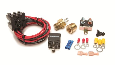 Painless Performance FAN-THOM II Electric Fan Relay Kits 30102 Control, Thermostatic, 195 Degrees On/185 Degrees Off, Kit