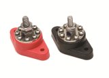 Painless Performance 8-Point Distribution Blocks 80116 Electrical Junction, Block, Plastic, Black, Red, Pair thumbnail 1