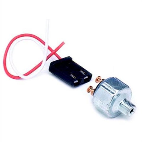 Painless Performance Low-Pressure Brake Light Switches 80174 Switch, Fluid Pressure, Momentary, Light, Steel, Natural, 20 Amps, Each thumbnail 1