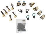 Painless Performance GM Suburban Headlight Pigtail Socket Kits 30353 Light Bulb Socket, Headlight, Plastic, Dual Square Headlights, Kit thumbnail 1