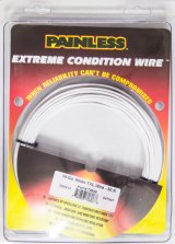 Painless Performance Extreme Condition Bulk Wire 70806 Electrical Wire, Condition, 14-Gauge, 50 ft. Long, White, Each thumbnail 2