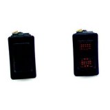 Painless Performance Replacement Rocker Switches 80400 Switch, Rocker, Replacement, Momentary, Ignition, Plastic, Black, 30 Amps, Each thumbnail 2