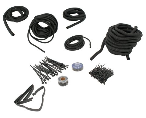 Painless Performance ClassicBraid Wire Wrap 70970 Wrap, ClassicBraid, Assortment, Black, Slip-On, Kit thumbnail 1