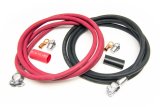 Painless Performance Battery Cable Kits 40107 Kit, 8 ft. Red/ 8 ft. Black, 1 Gauge Cables, Terminals, Side Post Adapter, Kit thumbnail 2