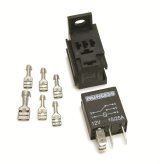 15/25 amps Painless Performance Relay and Kit 80136 Relay, Auxiliary Lighting, General Use, 15 Amp/25 Amps, Single Pole, Each thumbnail 1