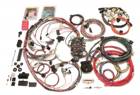 Painless Performance 26-Circuit 1969 Direct-Fit Camaro Harnesses for CAMARO - 20202 Wiring Harness, 26-Circuit, Standard Length, Front Fuse Block, ATO/ATC, Chevy, Kit thumbnail 2