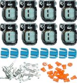Painless Performance Fuel Injector Wiring Connectors 60131 Connector, Female, EV6/USCar, Kit thumbnail 1