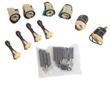 Painless Performance GM Pickup Headlight Pigtail Socket Kits 30351 Light Bulb Socket, Headlight, Plastic, Single Square Headlights, Kit thumbnail 1