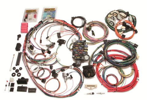 Painless Performance 26-Circuit 1978-81 Direct-Fit Camaro Harnesses for 1978-1981 CAMARO - 20114 Wiring Harness, 26-circuit, Column Ignition Key Location, Standard Harness Length, Chevy, Kit thumbnail 1