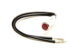 Painless Performance Warning Lights 80204 Light, Performance, Lens/Red, .312 in. Diameter, Each thumbnail 1