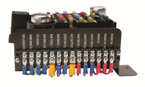 Painless Performance 20-Circuit Pre-Wired Universal Style Fuse Blocks 30003 Block, 20-Circuit, Universal, Kit thumbnail 1