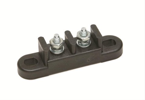 Painless Performance Junction Blocks 80112 Block, 2-Wire, Plastic, Black, Up to 8-Gauge, Each