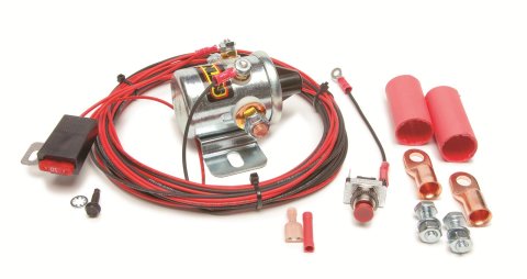 Painless Performance Remote Master Disconnect Kits 30206 Battery Switch, Push Button, 110 Amps Continuous Rating, Kit thumbnail 1