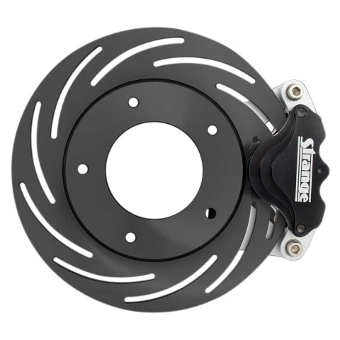 Strange Pro Series Lightweight Front Brake Kits B4597WC Disc Brakes, Lightweight, Front, Slotted Rotors, 1-Piston Calipers, for Spindles, Kit thumbnail 3