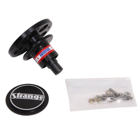 Strange Release Steering Hubs Q1200 Wheel Quick-Disconnect, Aluminum, Black, for Grant Wheels, Weld-On I.D. 0.652 in. Shaft, Each thumbnail 1