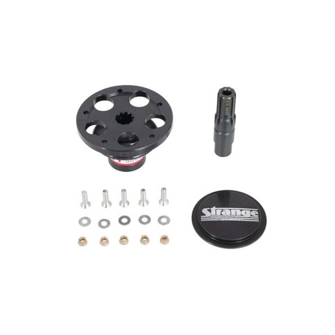 Strange Release Steering Hubs Q1200 Wheel Quick-Disconnect, Aluminum, Black, for Grant Wheels, Weld-On I.D. 0.652 in. Shaft, Each thumbnail 2