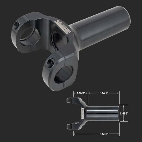 Strange Transmission Yokes U1677N Yoke, 2-Piece, Needle Bearing, 27 Spline, GM, Powerglide, TH350, T-56, 4L60, 4L60E, Muncie, T-10, Each thumbnail 2