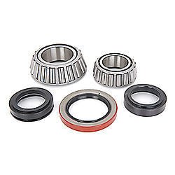 Strange Pinion Bearings N1924 Bearings, Pinion, Daytona Support, Front/Rear Bearings, Solid Spacer, Seal, Ford, 9 in., 35-Spline, Kit thumbnail 1