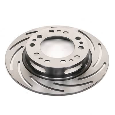 Strange Slotted Rotors B2780 Brake Rotor, Fits Spindle Mount Wheels, 1.5 in. Offset, Slotted, Forged, 0.25 in. Thick, 10.0 in. O.D., Right Side Front, 5 x 4.75/4.50 in., Each thumbnail 1