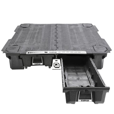 Decked In-Vehicle Storage Systems DG4 Truck Bed Tool Box, Polyethylene, Black, Chevy Silverado 1500, GMC Sierra 1500, 6 ft. 6 in. Bed, Each thumbnail 1