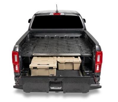 Decked In-Vehicle Storage Systems YF7 Truck Bed Tool Box, Systems, Center of Truck Bed Location, Polyethylene, Black, 5 ft. Bed Only, Ford, Kit thumbnail 1