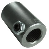 Borgeson Universal Steering Shaft Couplers 311800 Coupler, Steel, 5/8 in. 36-Spline, 3/4 in. Smooth Bore, Each thumbnail 2