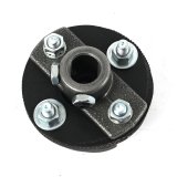 Borgeson Universal Rag Joints 055049 Steering Coupler, Joint, 18mm DD, 3/4 in. DD, Steel, Natural, Each thumbnail 2