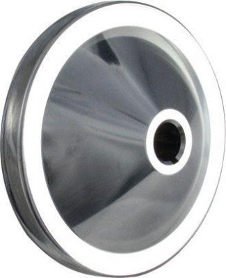 Borgeson Universal Power Steering Pulleys 801202 Pulley, V-belt, 1-groove, Billet Aluminum, Keyway, 4.625 in. O.D., Chevy, Each thumbnail 2