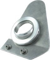 Borgeson Steering Column Solid Swivel Floor Mounts 909011 Mount, Aluminum, Natural, 2 in. Diameter, Each thumbnail 2
